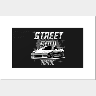 jdm NSX street racer Posters and Art